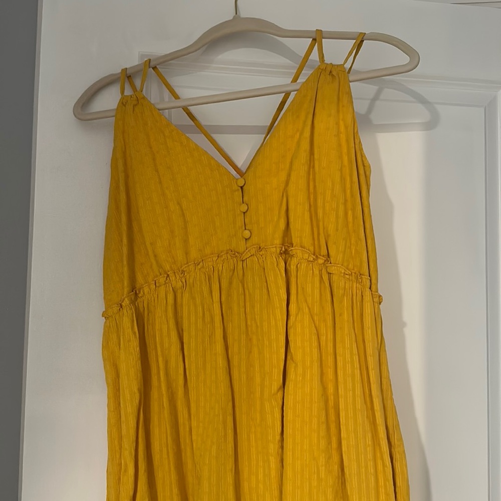 Yellow summer dress
